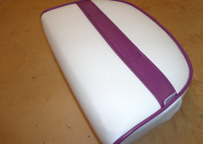 purple boat seat booster cushion