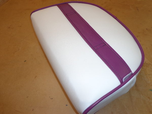 purple boat seat booster cushion